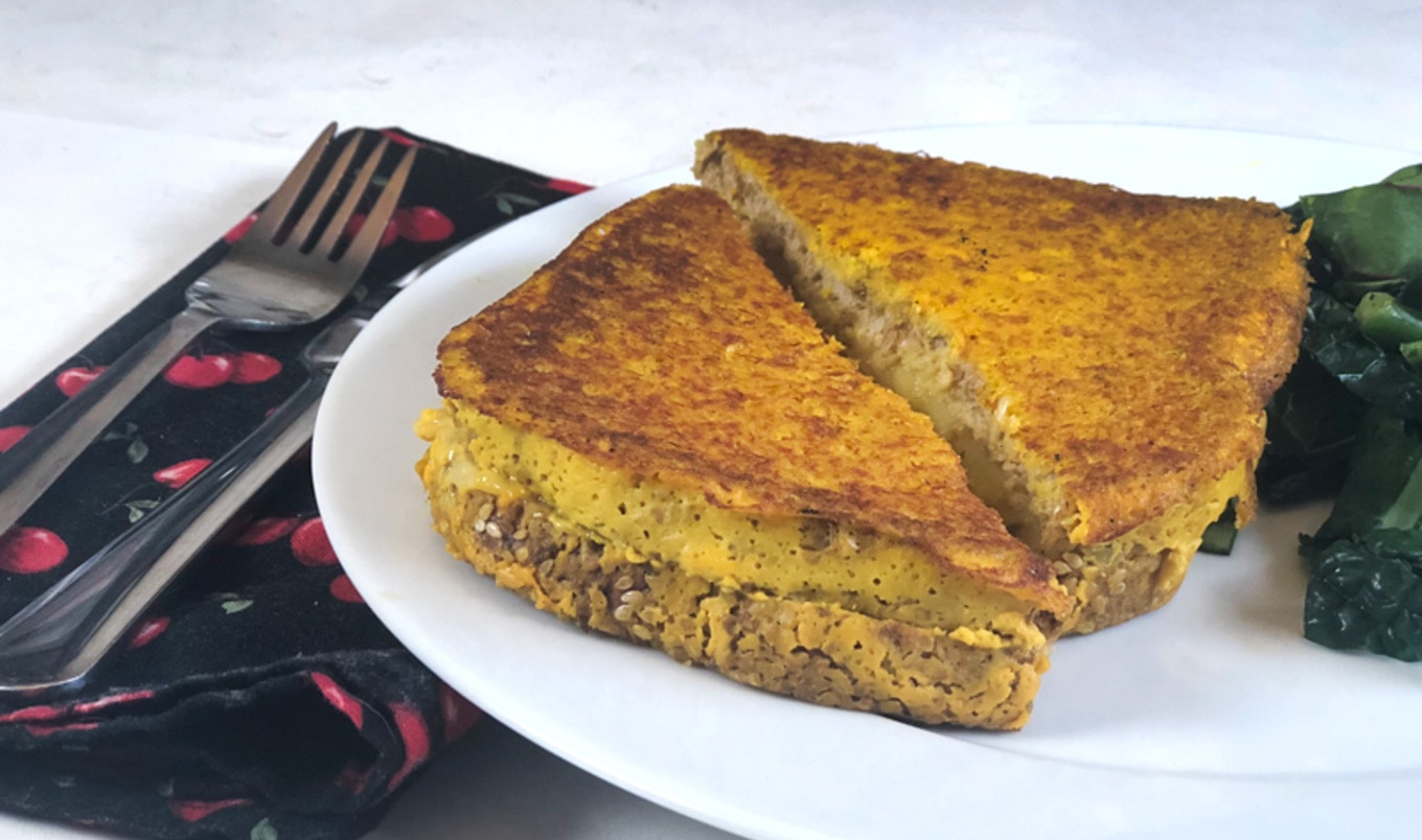 Vegan Croque Madame 