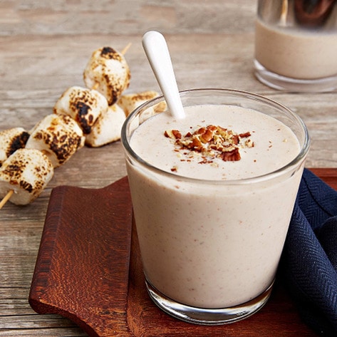 Vegan Toasted Marshmallow Pecan Milkshake&nbsp;