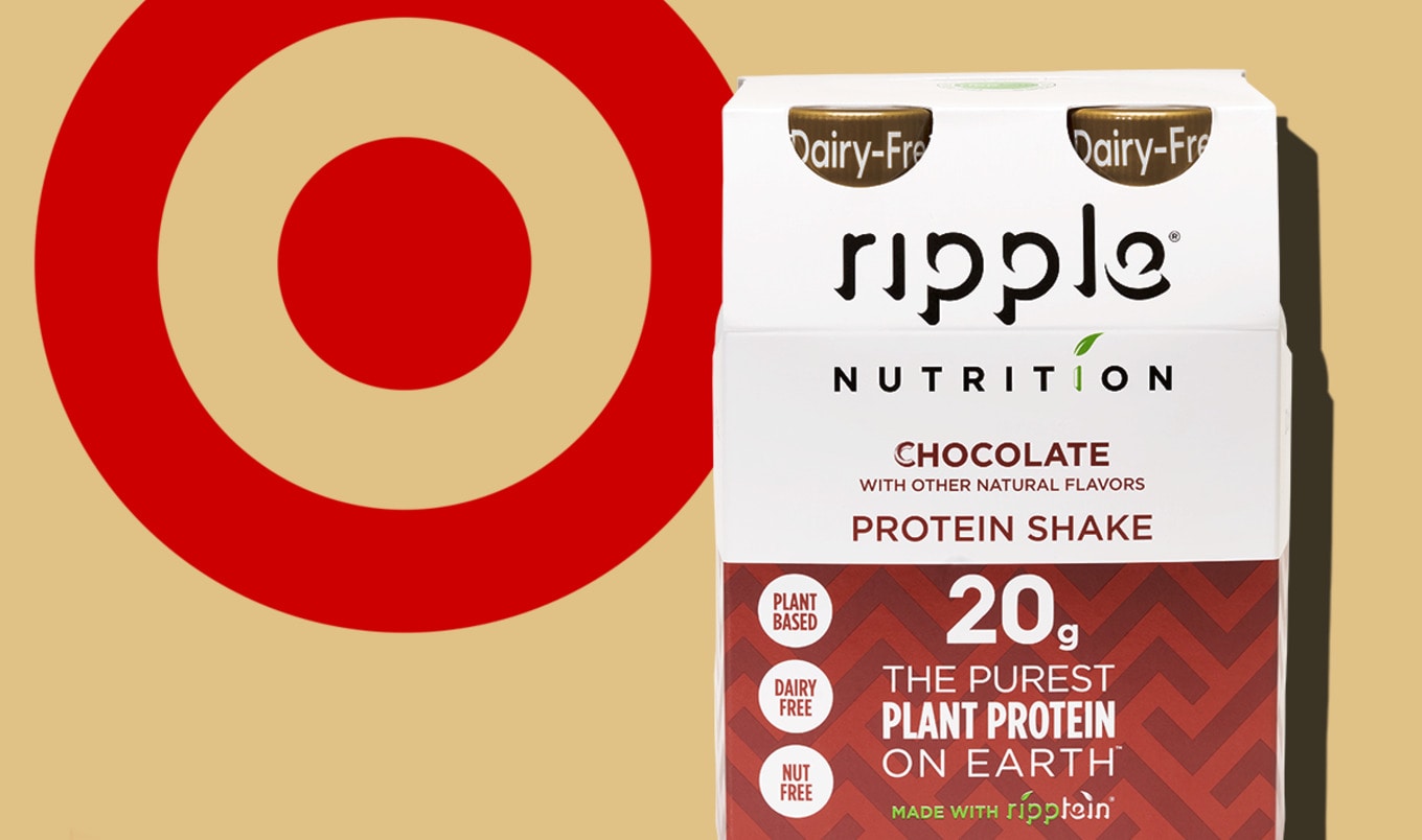 Ripple Debuts New Vegan Protein Line at Target Locations Nationwide