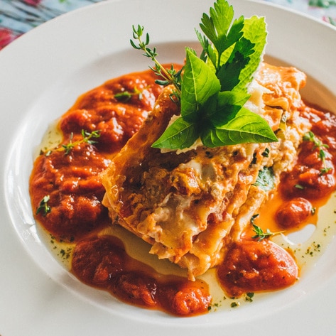 Easy Vegan Shortcut, Gluten-Free Lasagna 
