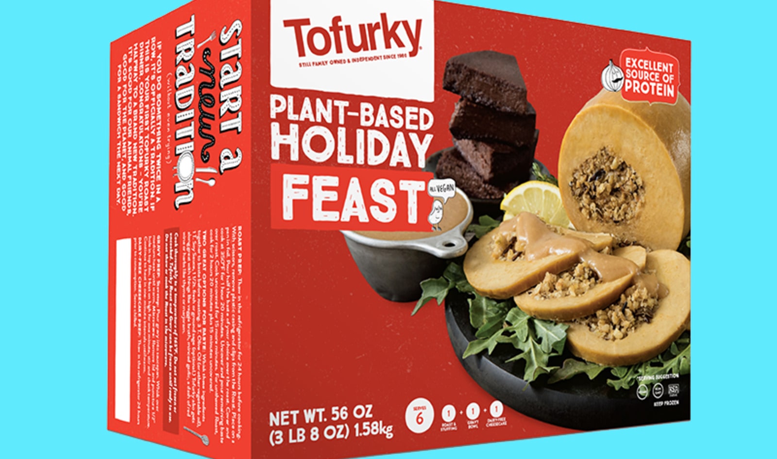 Tofurky Adds Vegan Cheesecake to Holiday Feast