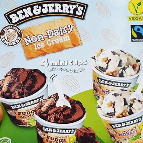 Ben &amp; Jerry’s Debuts Mini Vegan Ice Cream Cups