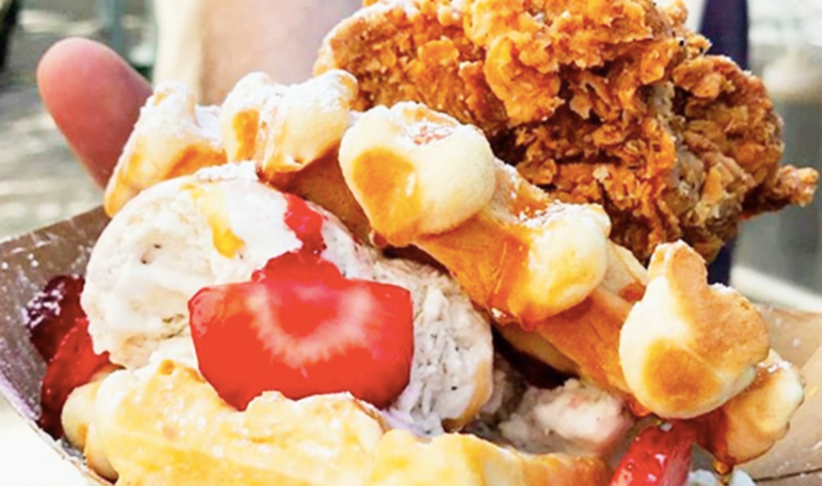 Vegan Chicken Named Best Dish at Fried Chicken Festival