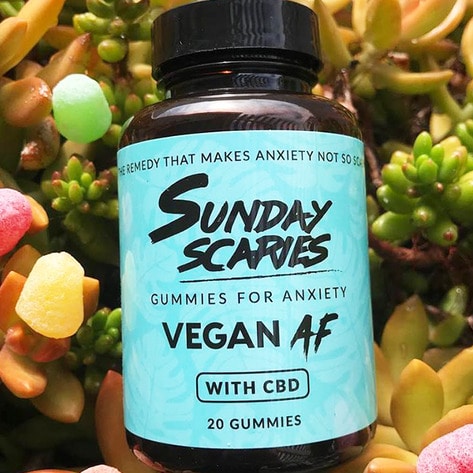 “Sunday Scaries” Vegan CBD Gummies Debut in Time for Halloween