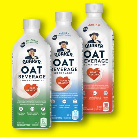 Quaker Oats to Launch Vegan Milk Line