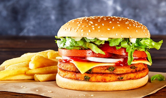 VegNews.HungryJacksVeganCheeseburger