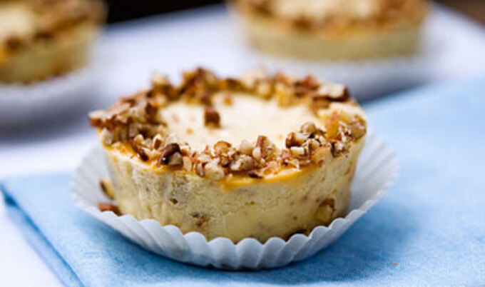 Pumpkin Pecan Cheesecake