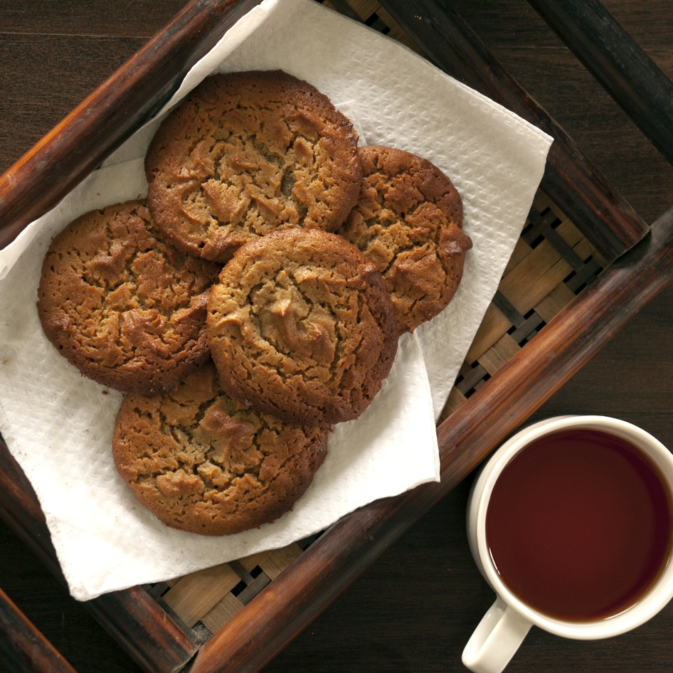 Vegan Soft Peanut Butter Cookies