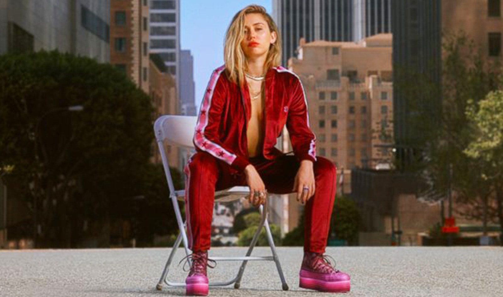 Miley Cyrus Debuts 25-Piece Vegan Holiday Converse Line | VegNews