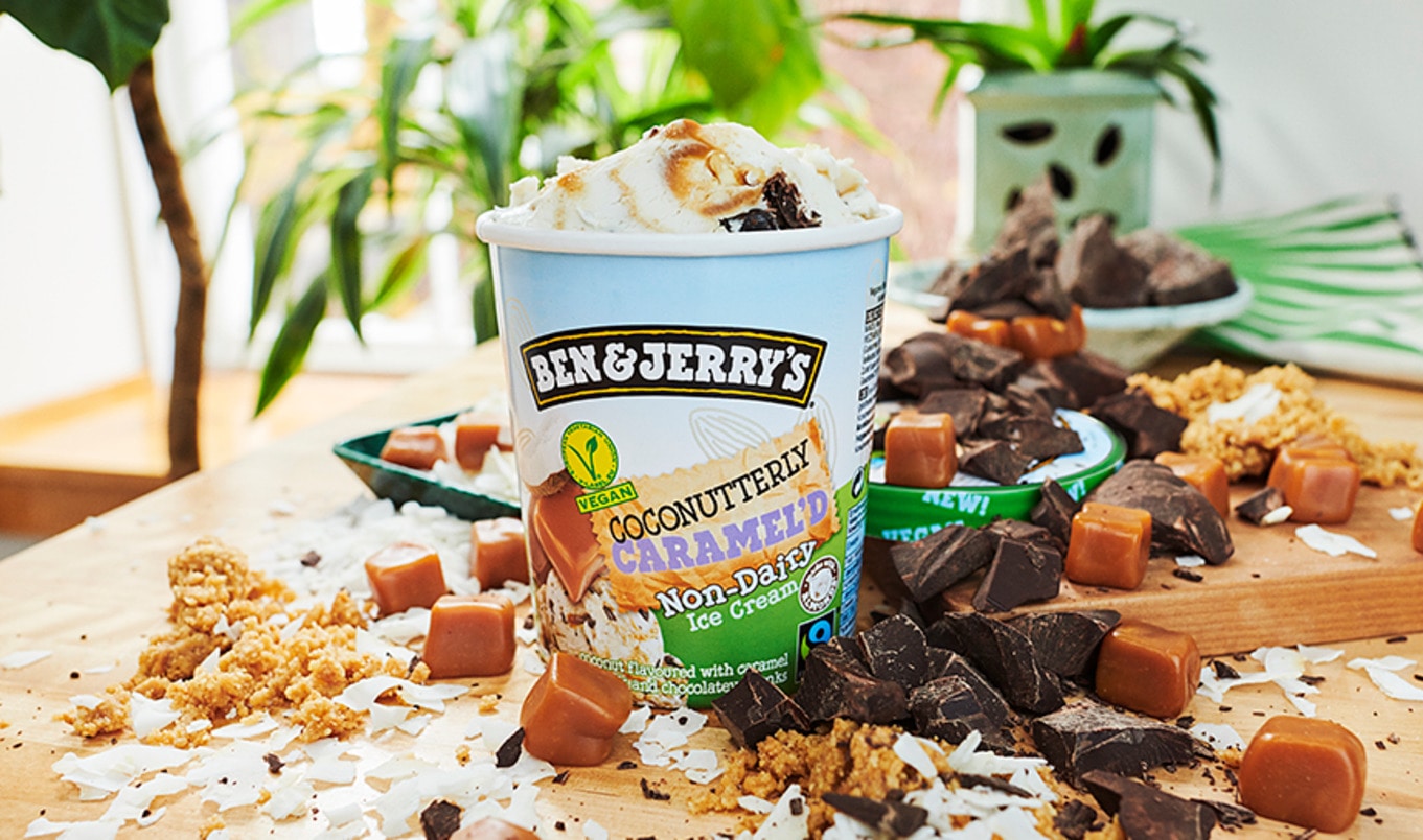 Papa John’s Adds Vegan Ben & Jerry’s Ice Cream to UK Menu