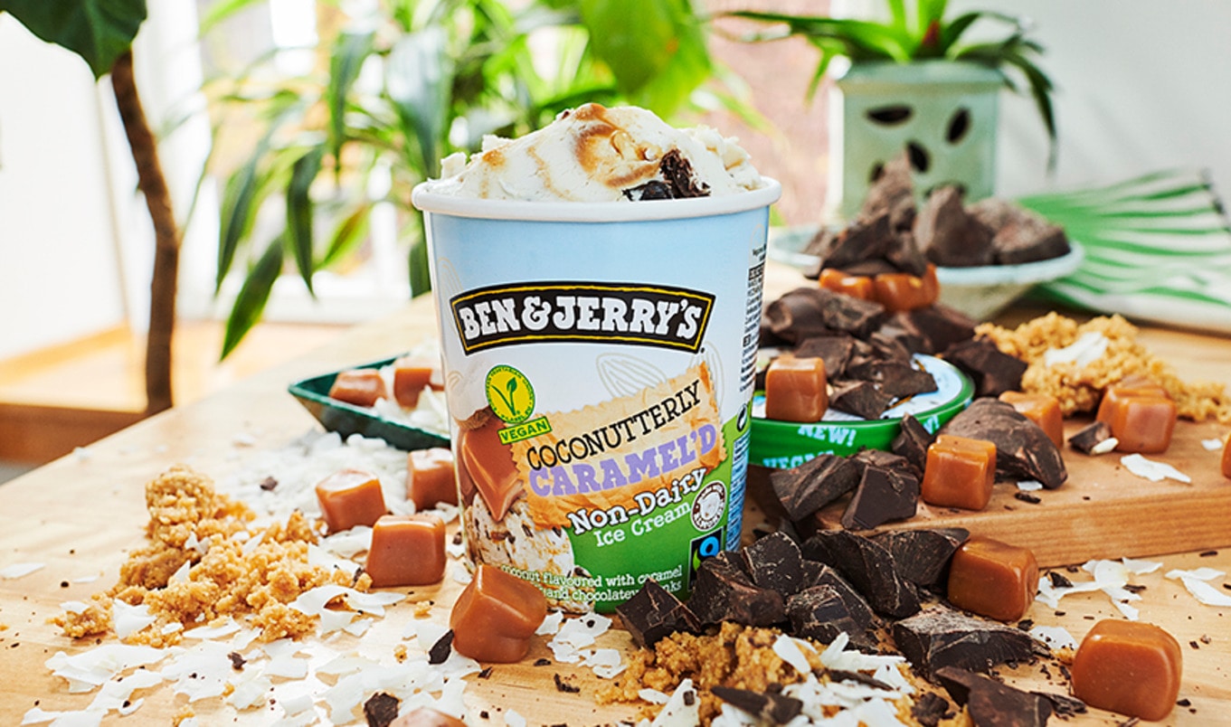 Papa John’s Adds Vegan Ben &amp; Jerry’s Ice Cream to UK Menu