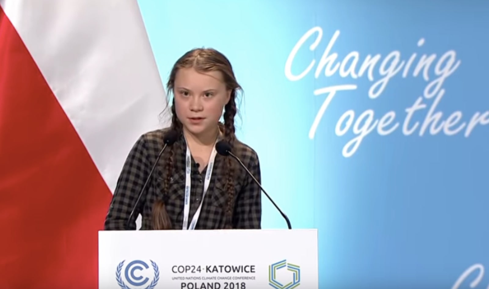 15-Year-Old Vegan Demands World Leaders Stop Ignoring Climate Change