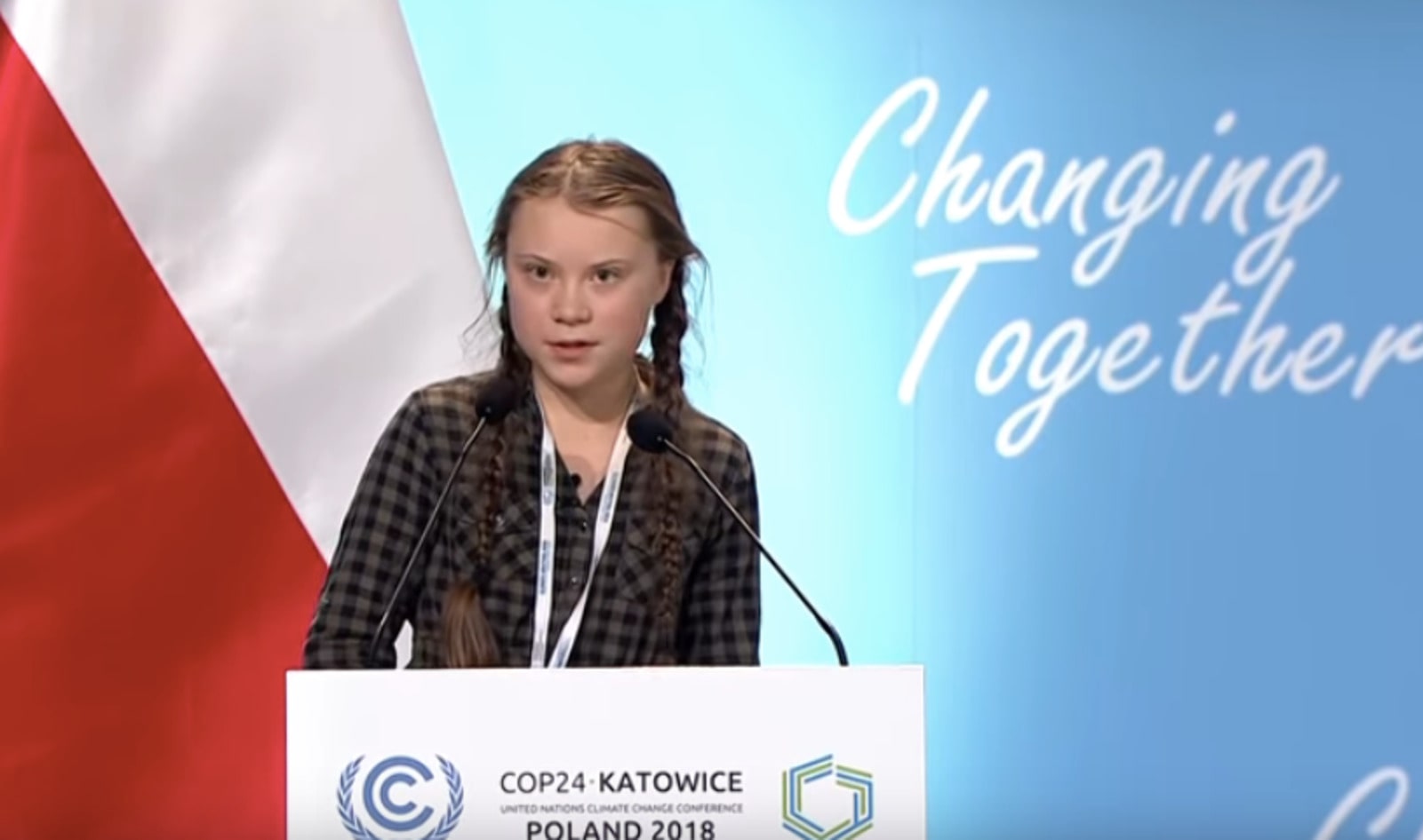 15-Year-Old Vegan Demands World Leaders Stop Ignoring Climate Change