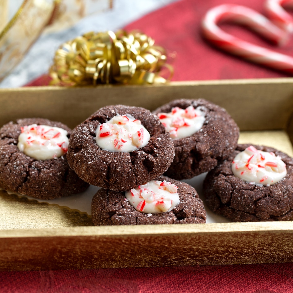 Vegan Chocolate Peppermint Buttons 