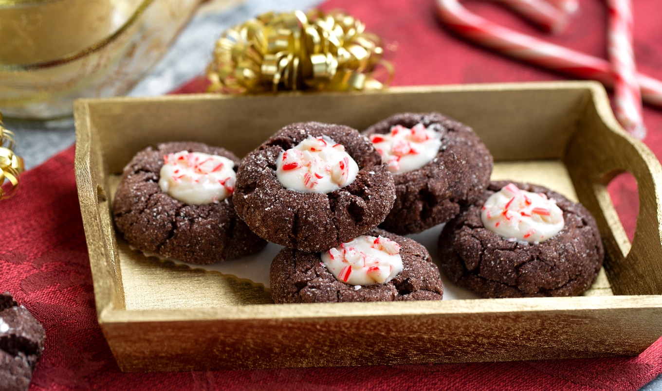 Vegan Chocolate Peppermint Buttercream Buttons 