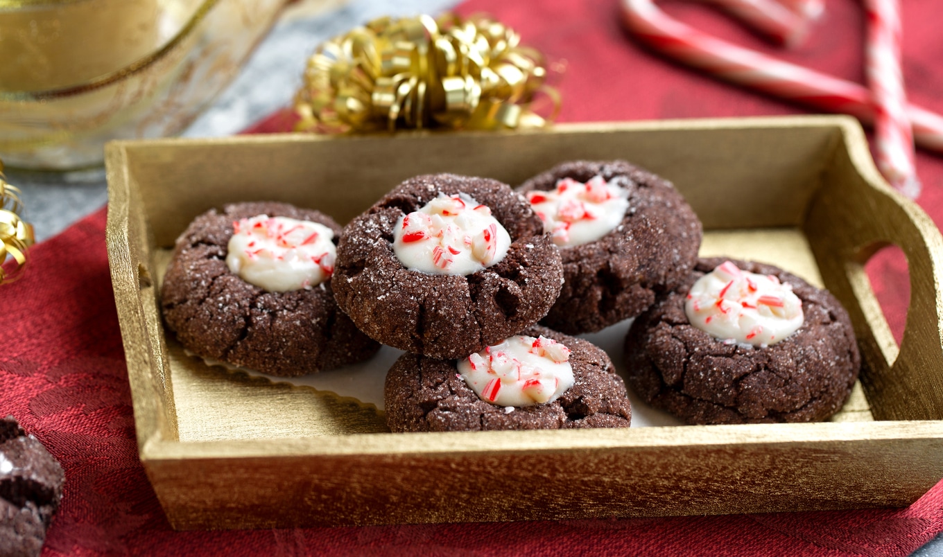 Vegan Chocolate Peppermint Buttercream Buttons