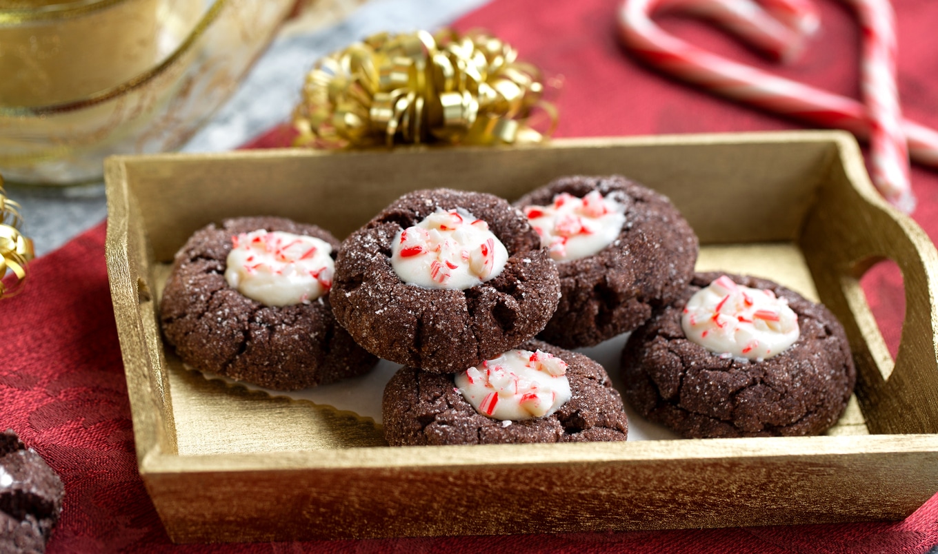Vegan Chocolate Peppermint Buttons 