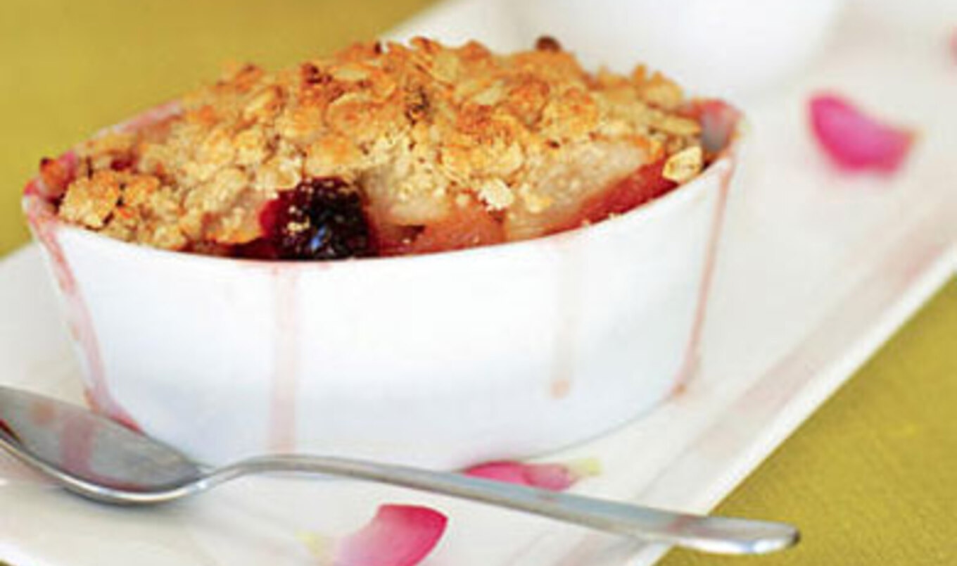 Cranberry-Pear Crisp