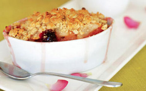Cranberry-Pear Crisp