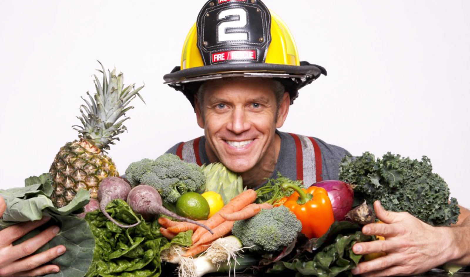Vegan Firefighter Tours 25 Whole Foods to Promote Plant-Based Diet