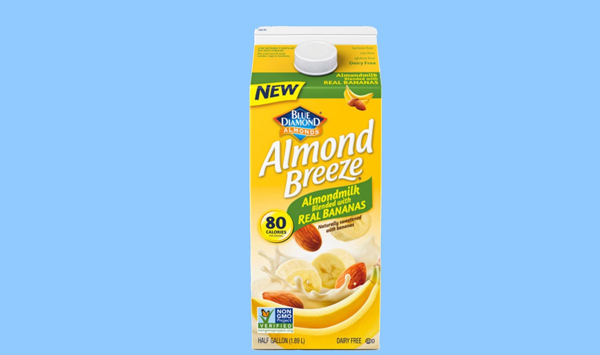 Almond Breeze Debuts Vegan Banana Milk VegNews