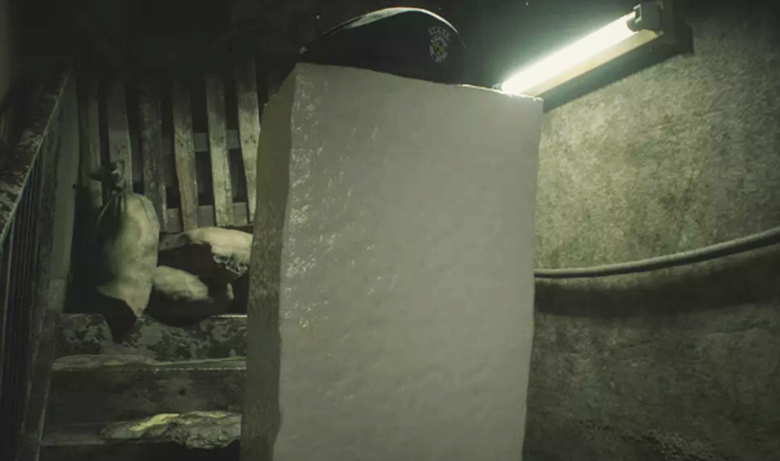You Can Now Play <i>Resident Evil 2</i> as a Shiny Block of Tofu 