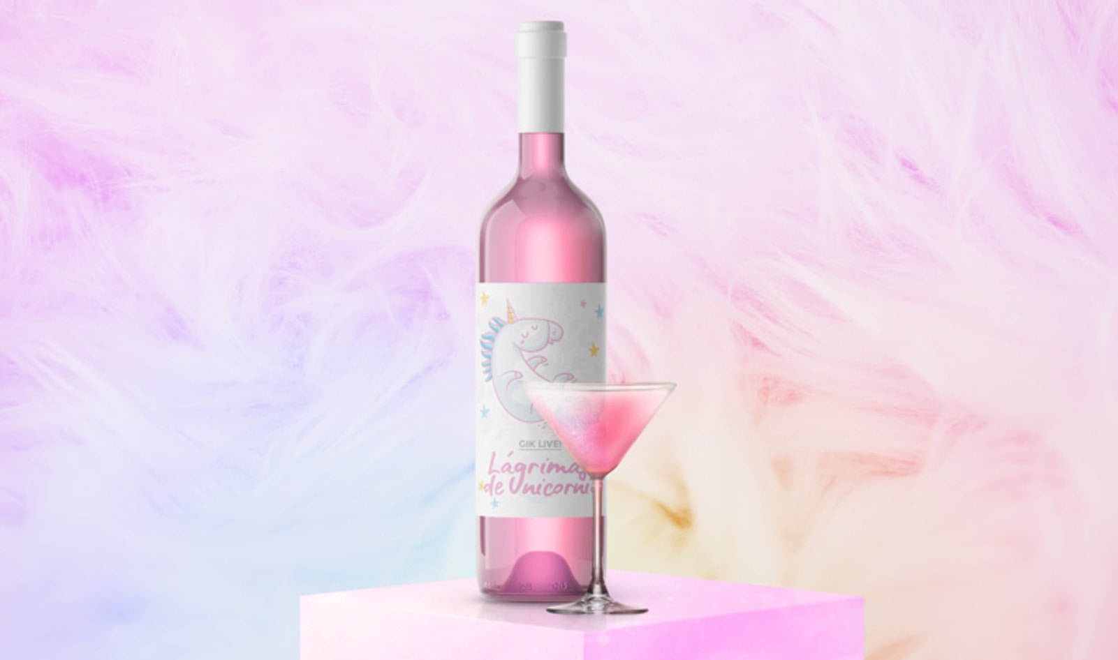 You Can Now Drown Your Sorrows in Vegan Unicorn Tears Wine