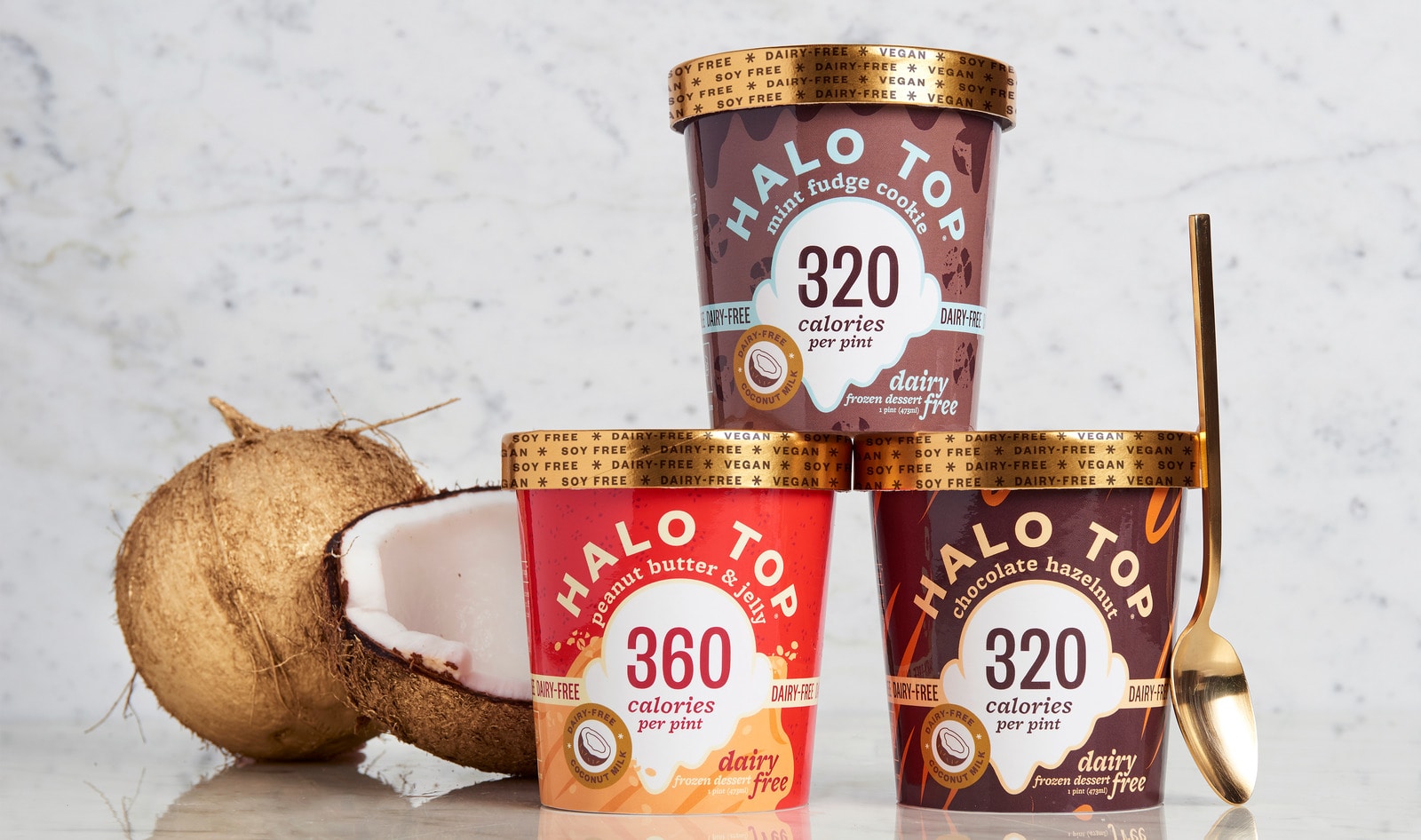 Halo Top Adds Three New Flavors to Vegan Ice Cream Line