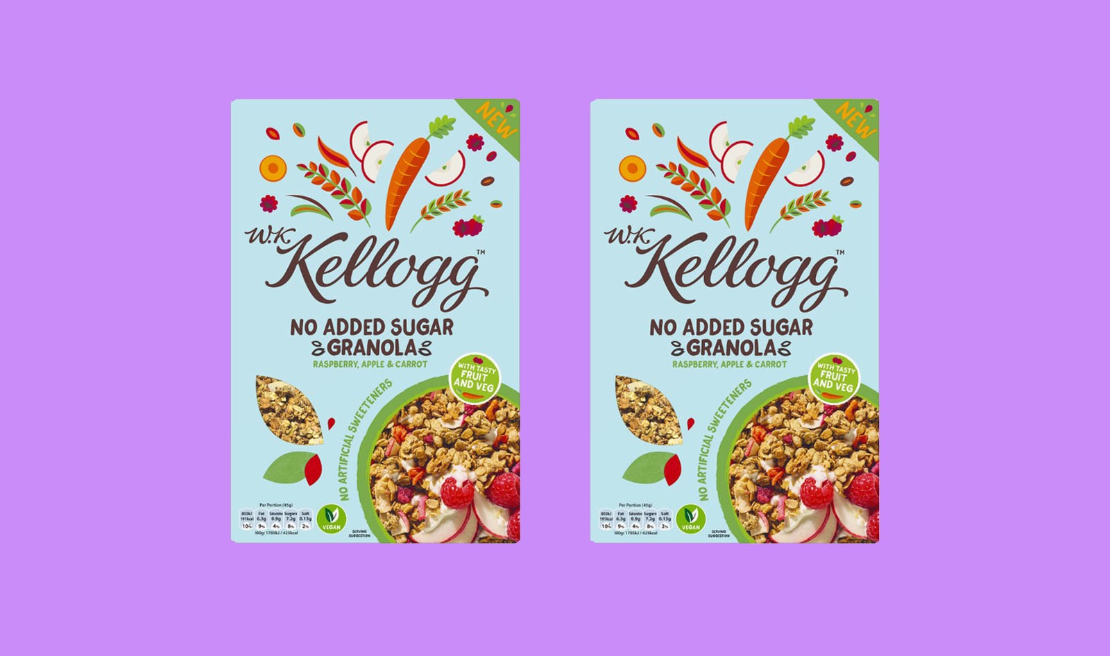 Kellogg’s Debuts First Vegan-Labeled, Vegetable-Packed Cereal 