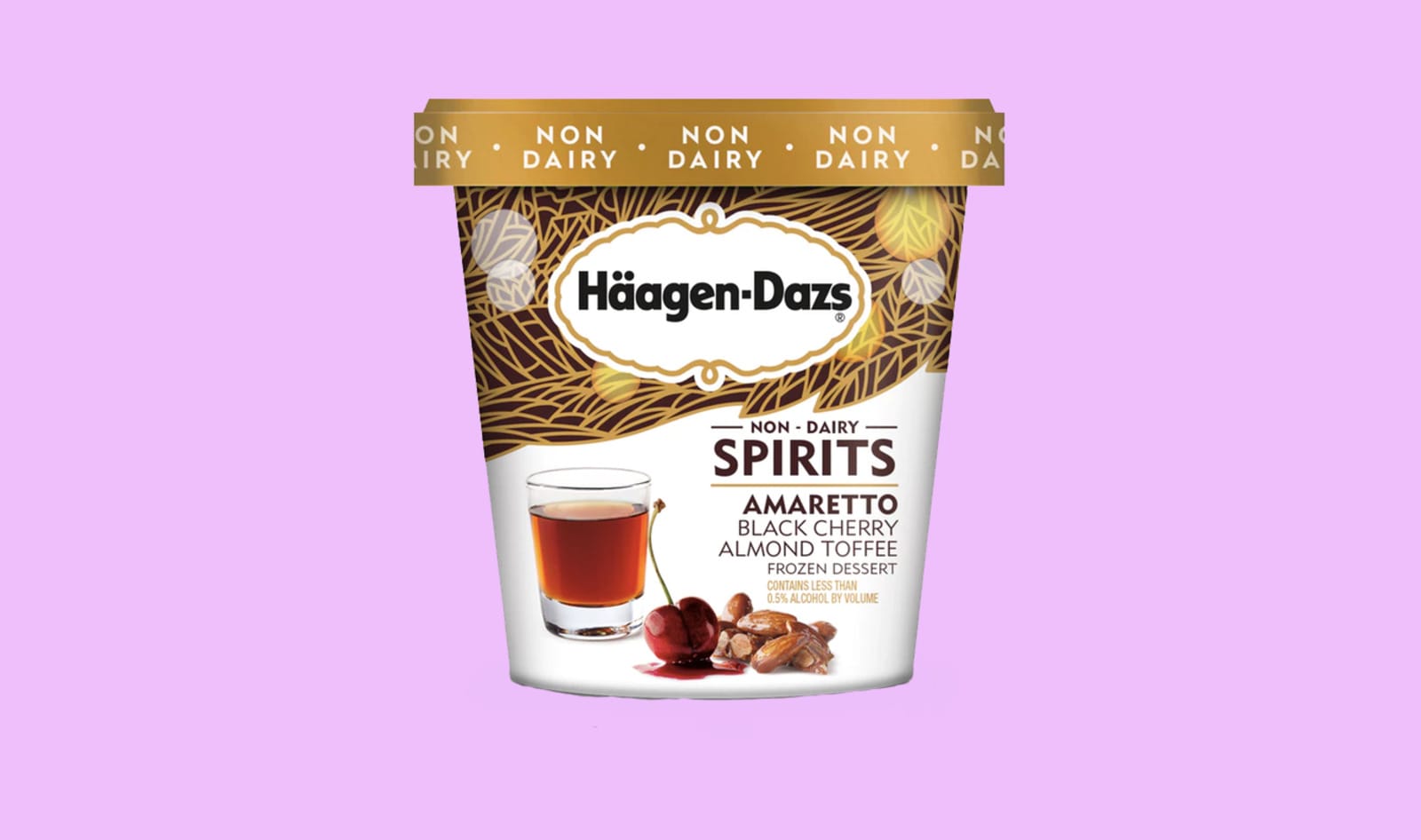 Häagen-Dazs Debuts Boozy Vegan Amaretto Flavor