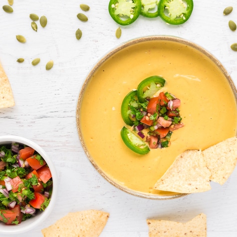 Easy Vegan Veggie Fakeout Queso