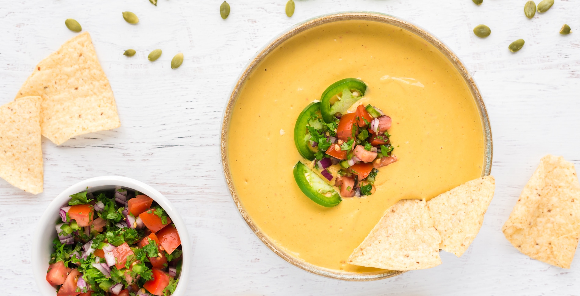 Healthy Vegan Fakeout Queso