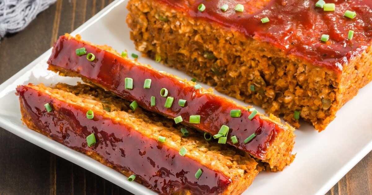 Savory Lentil and Sweet Potato Meatloaf | VegNews