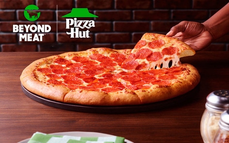 Beyond Meat Just Launched Vegan Pepperoni. You Can Get It At These 70 Pizza Hut Locations.