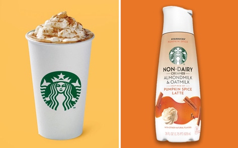 Starbucks’ New Vegan Pumpkin Spice Creamer Is Made from Almond and Oat Milk