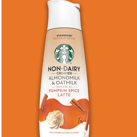Starbucks’ New Vegan Pumpkin Spice Creamer Is Made from Almond and Oat Milk