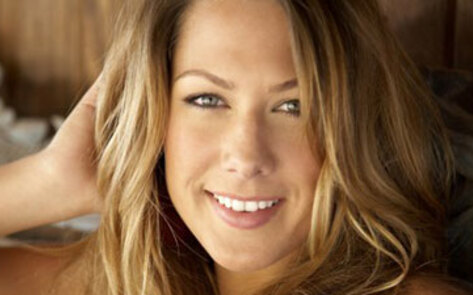 Colbie Calliat at Farm Sanctuary