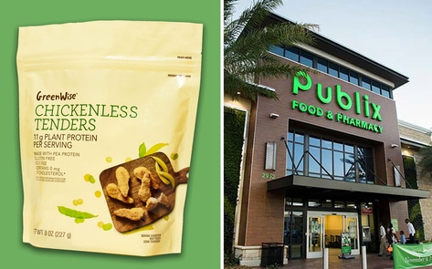 Publix Just Launched Its Own Vegan Chicken Tenders in 1,200 Stores