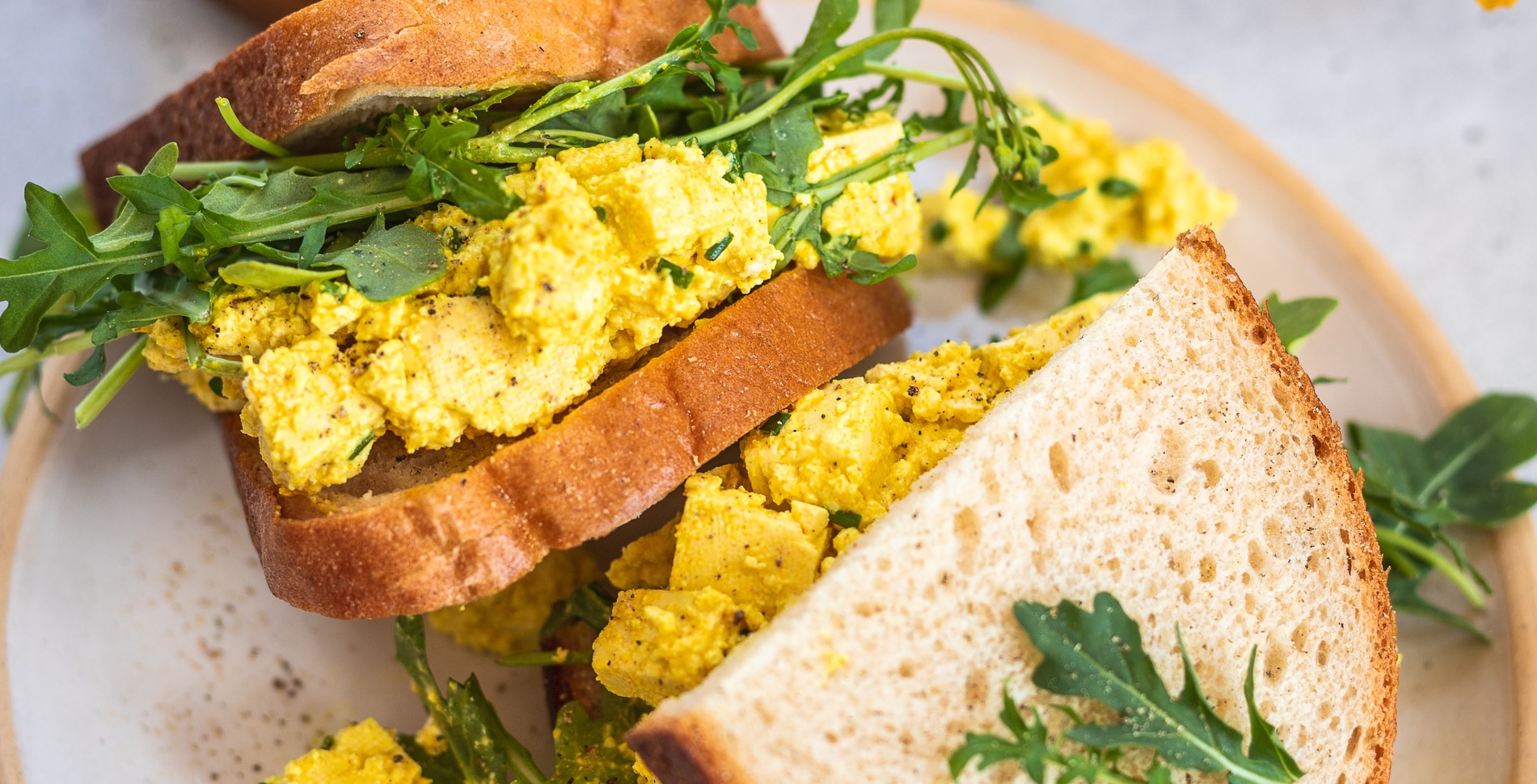 Easy Vegan Tofu Egg Salad