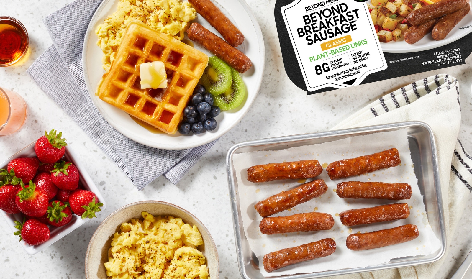 Beyond Meat Files for 100 Trademarks for Vegan Milk, Bacon, Eggs, and Seafood
