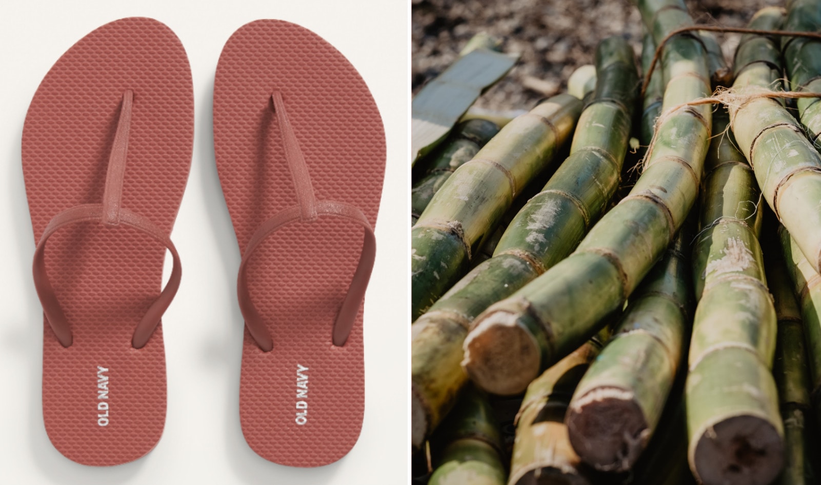 Old Navy Is Now Making Plant-Based Sandals from Sugarcane