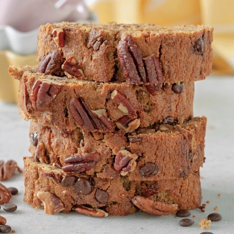 Vegan Chickpea Banana Bread With Pecans and Chocolate Chips&nbsp;