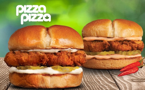 Vegan Fried Chicken Sandwiches and Nuggets Launch at More Than 400 Pizza Pizza Locations&nbsp;