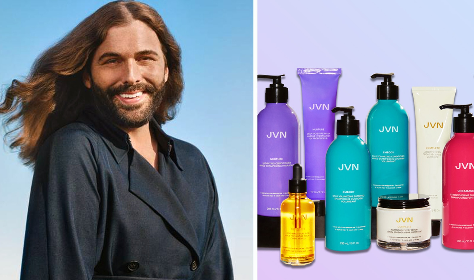 <i>Queer Eye</i>’s Jonathan Van Ness Is About to Launch a Vegan Hair Care Brand at Sephora