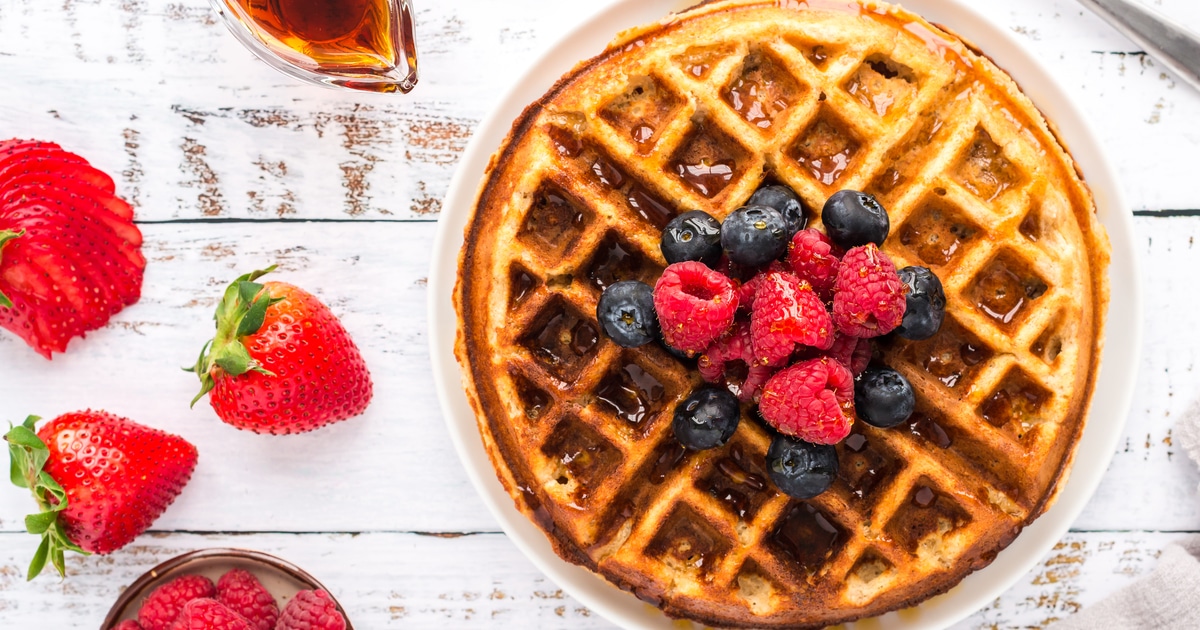 The Perfect Gluten-Free Vegan Waffles