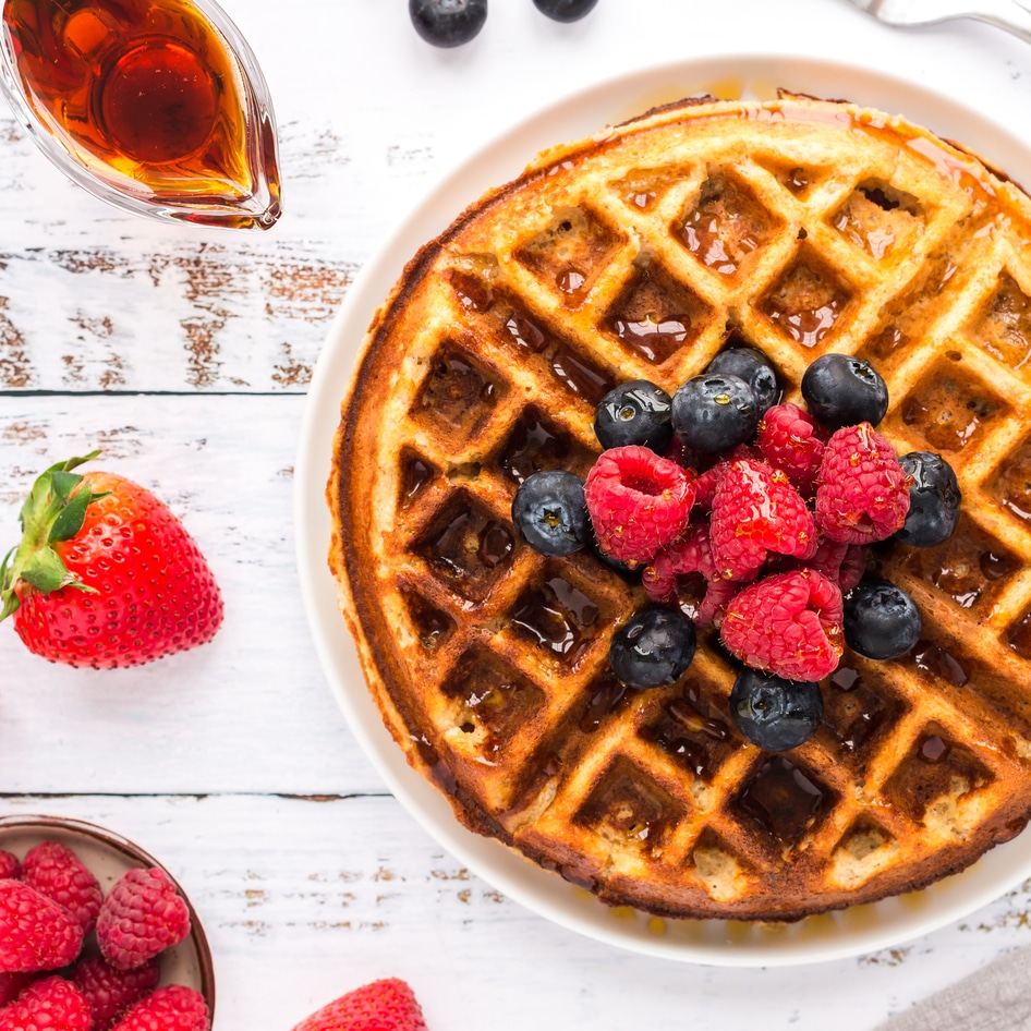 The Perfect Gluten-Free Vegan Waffles