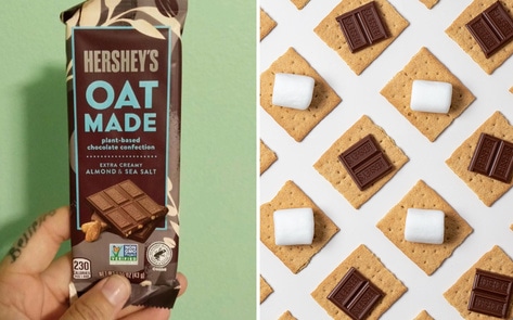 Is Hershey's Launching Its First Vegan Oat Milk Chocolate Bar?&nbsp;