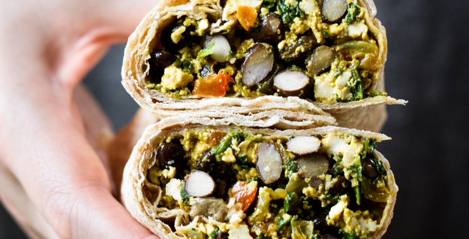 Homemade Freezer-Friendly Black Bean Breakfast Burritos