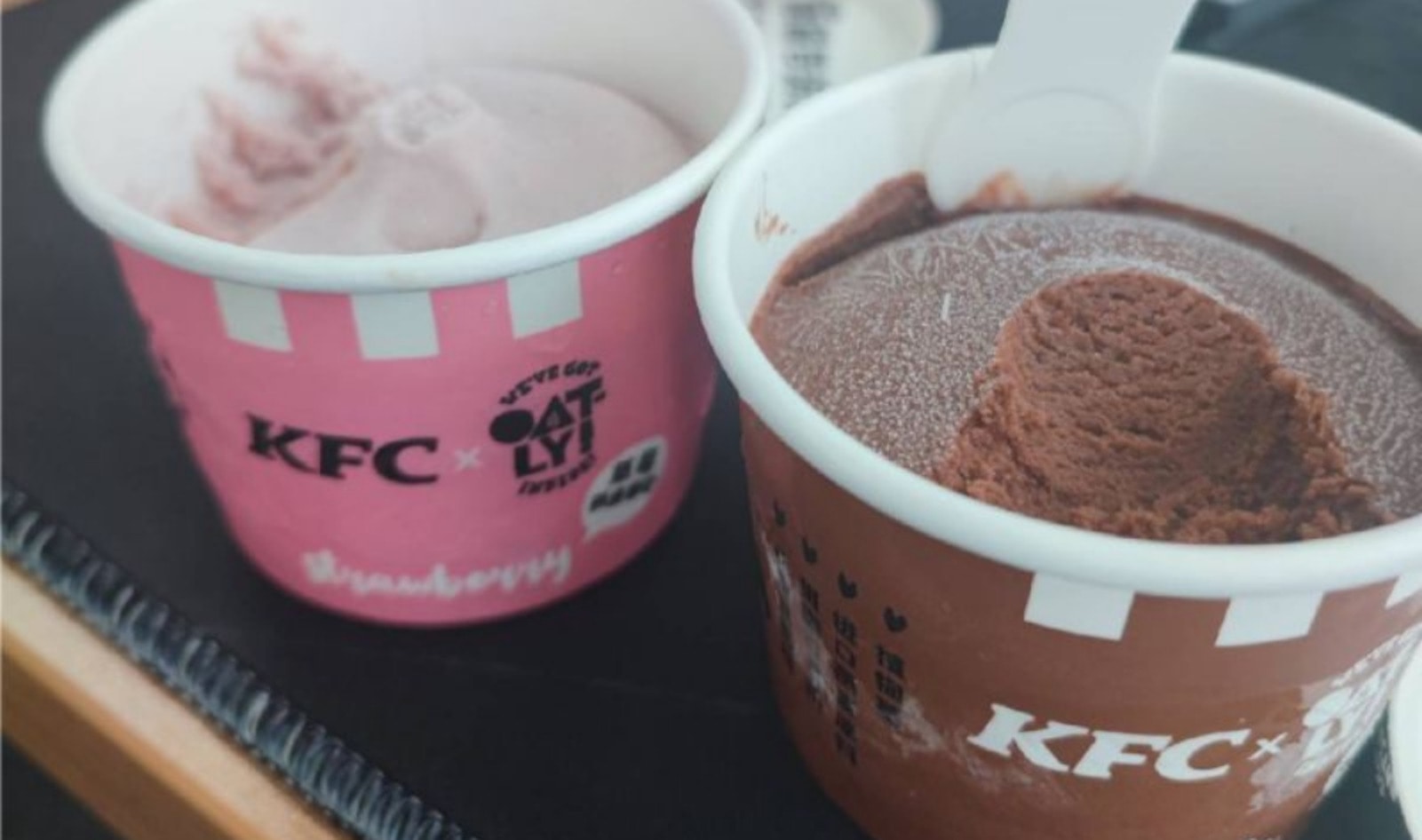 KFC Just Launched Oatly Vegan Ice Cream in China