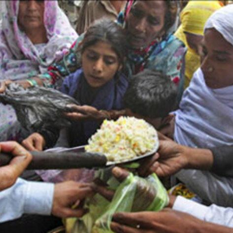 Vegan Meals for Flood Victims